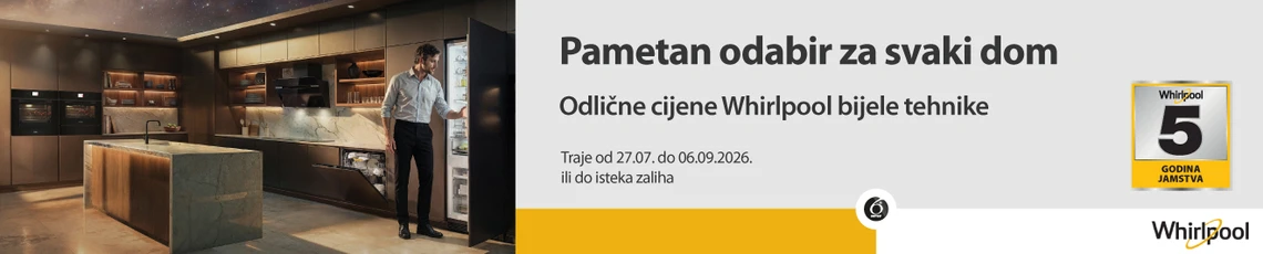 Whirlpool akcija bijela tehnika ljeto