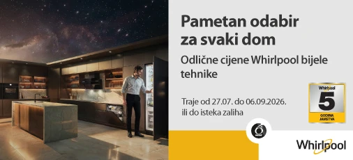 Whirlpool akcija bijela tehnika ljeto