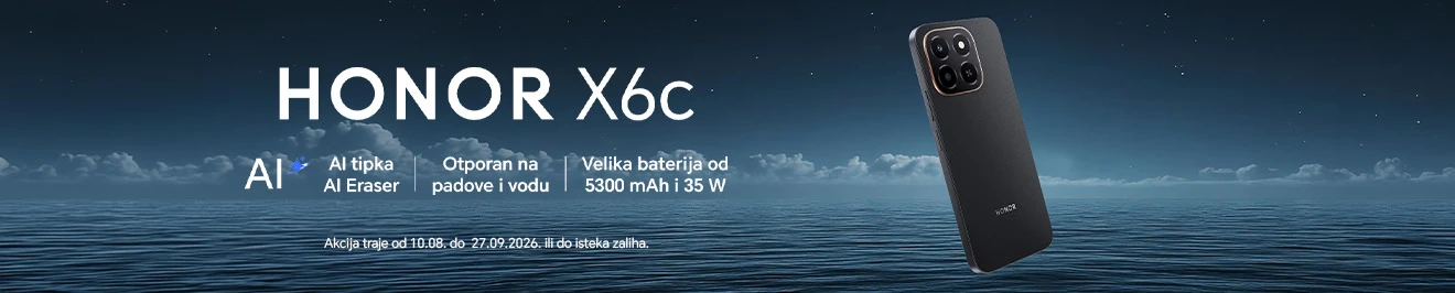 Akcija Honor X6c Ljeto26