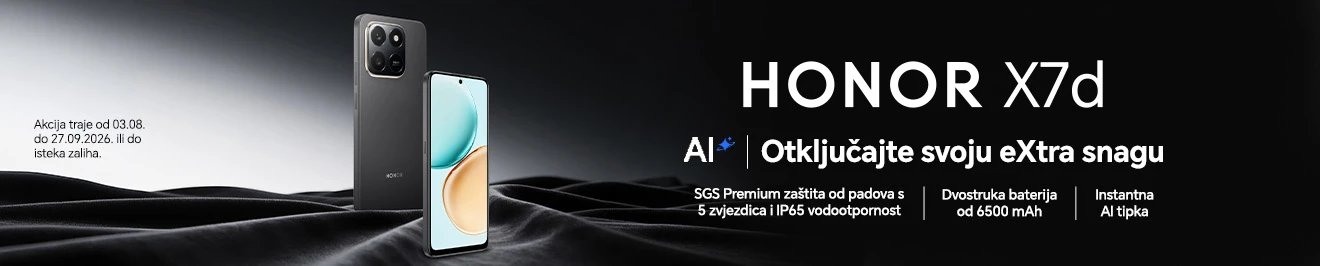 Akcija Honor X7d Ljeto26