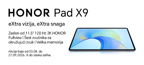 Akcija Honor Pad x9 Ljeto26