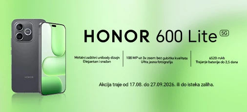 Akcija Honor 600 Lite Ljeto26