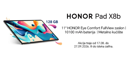 Akcija Honor Pad X8b 4 128 Ljeto26