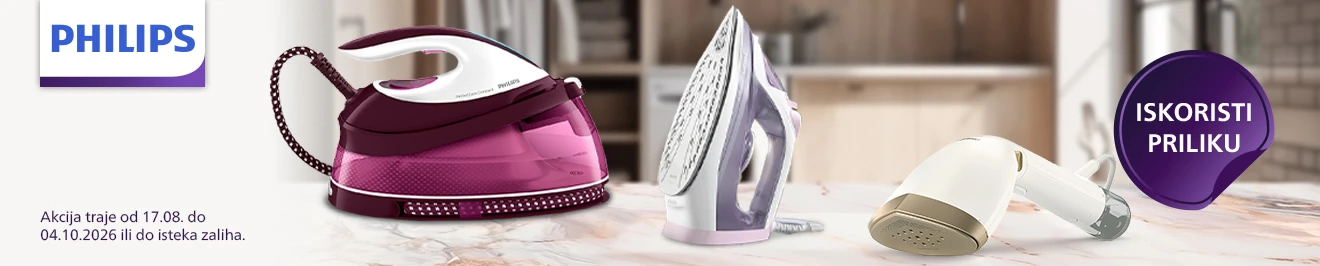 Philips garment care akcija kolovoz 2026