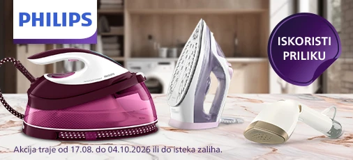 Philips garment care akcija kolovoz 2026