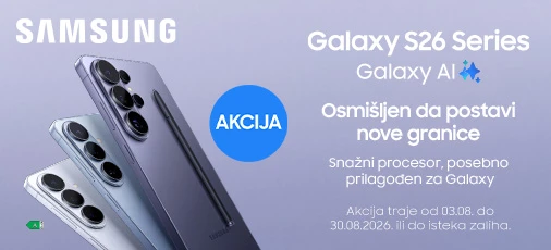 Samsung galaxy s26 serija akcija kolovoz