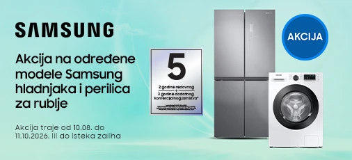 Samsung bijela tehnika akcija kolovoz
