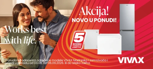 Vivax bijela tehnika akcija ljeto