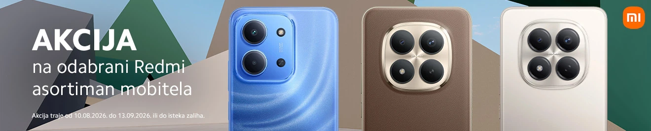 Akcija Redmi mobiteli 8mj 2026