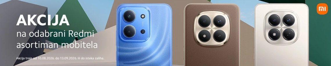 Akcija Redmi mobiteli 8mj 2026