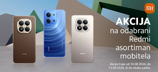 Akcija Redmi mobiteli 8mj 2026