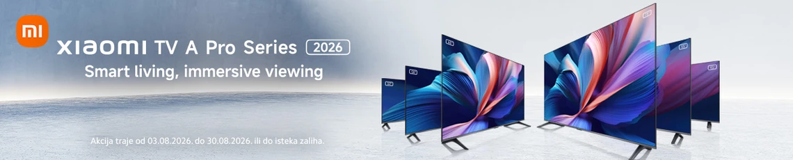 Akcija Xiaomi TV 8mj 2026