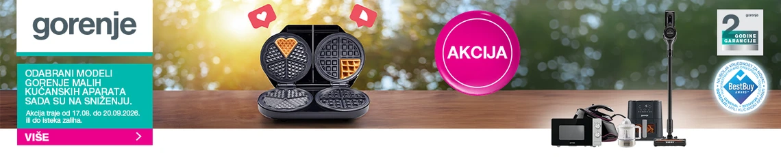 Gorenje mali kucankski aparati kolovoz