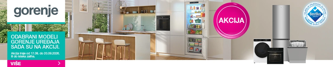Gorenje bijela tehnika kolovoz