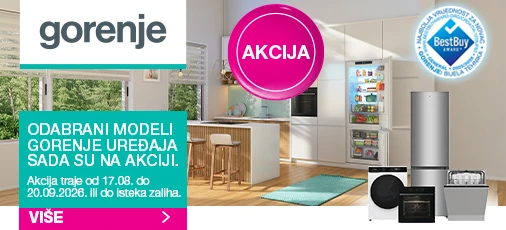 Gorenje bijela tehnika kolovoz