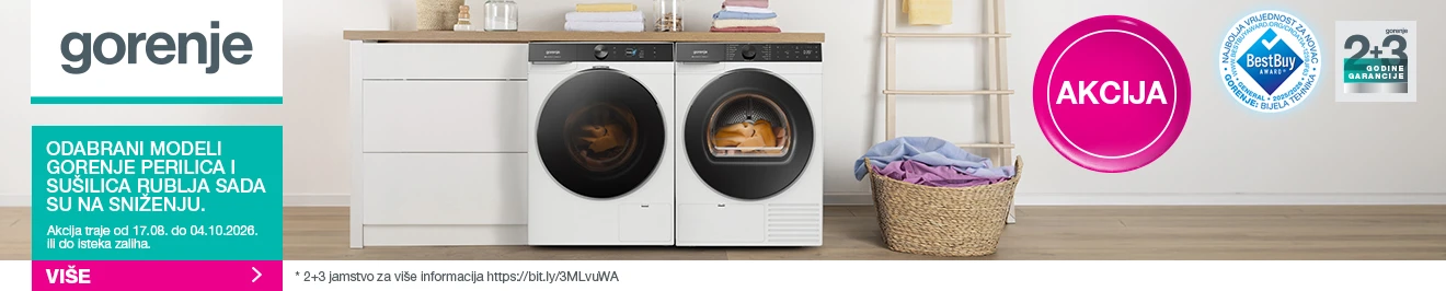 Gorenje perilice i susilice rublja 
