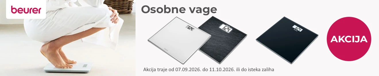 Beurer osobne digitalne vage, rujan 2026