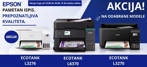 Epson Akcija Kolovoz 2026