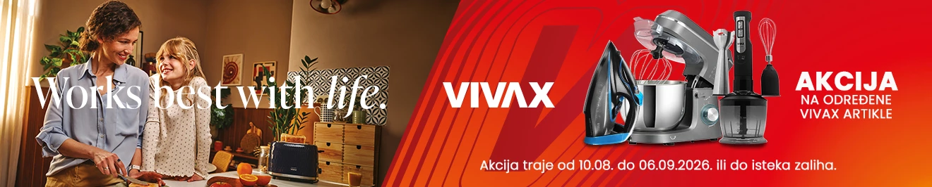 Vivax akcija mali kućanski ljeto