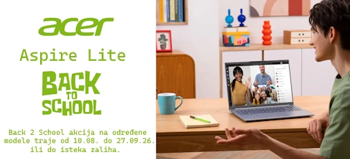 Acer Akcija Aspire Lite BTS 2026