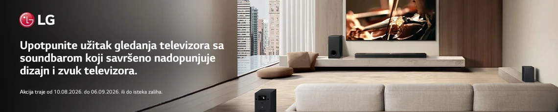 LG Soundbar Akcija Kolovoz 2026