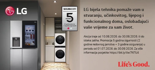 LG Bijela tehnika Akcija Kolovoz 2026