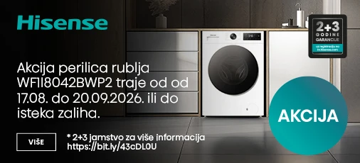 Hisense WF1I8042BWP2 kolovoz 2026