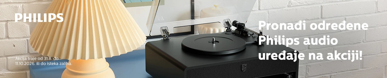 Akcija Philips audio uređaji jesen 2026