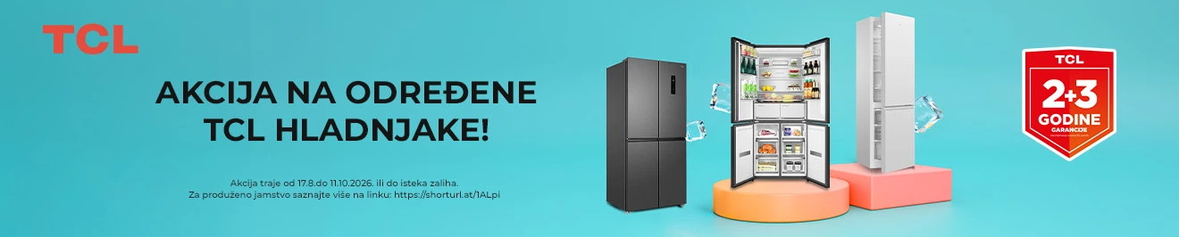 Akcija TCL hladnjaci 2026