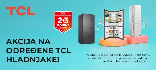 Akcija TCL hladnjaci 2026