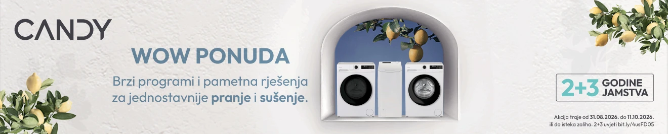 Njega rublja uz Candy, rujan 2026