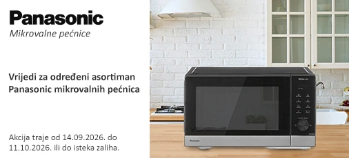 Panasonic mikrovalne pećnice Rujan 2026