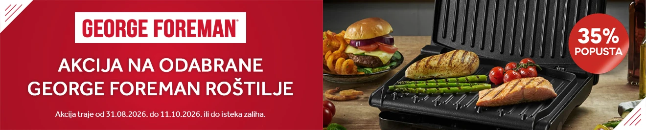 George Foreman roštilji, rujan