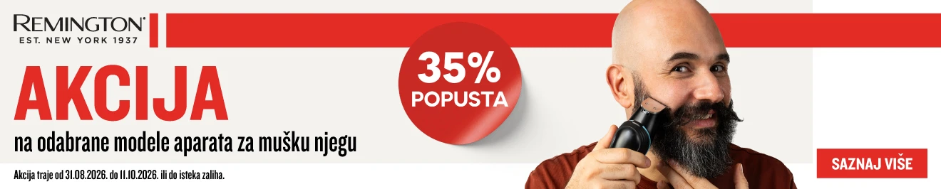 Remington aparati za mušku njegu, rujan