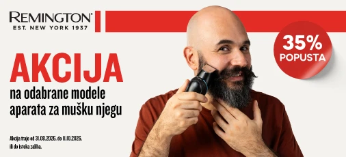 Remington aparati za mušku njegu, rujan