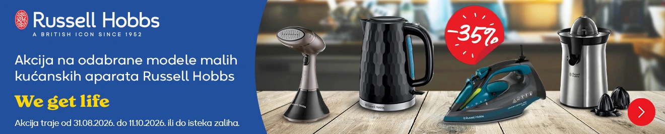 Russell Hobbs mali kućanski aparati,rujan