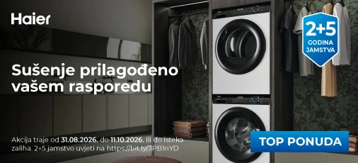 Haier sušilica rublja HD80 AA2939 S