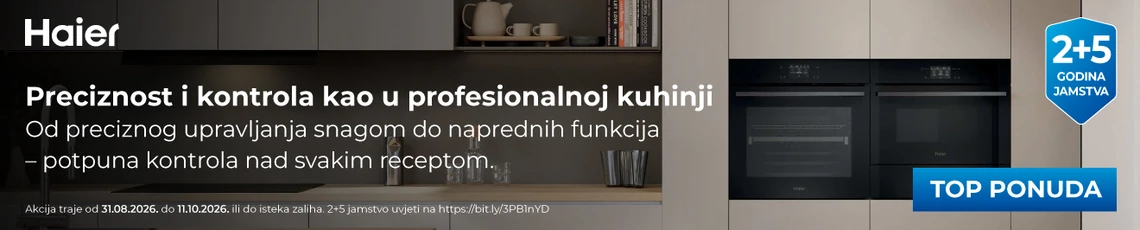 Haier ugradbeni kućanski aparati,rujan