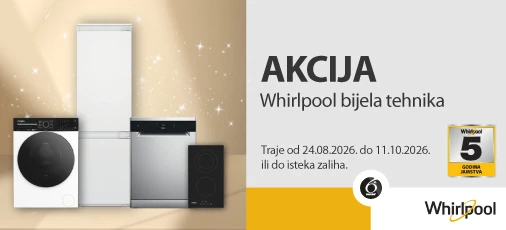 Whirlpool akcija bijela tehnika