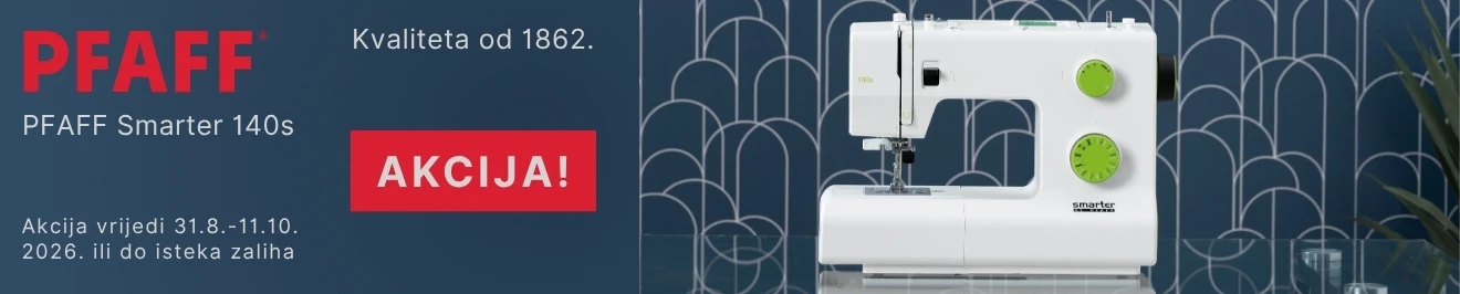 Pfaff Smarter 140S na akciji