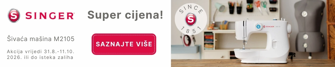 Singer šivaća mašina M2105 akcija