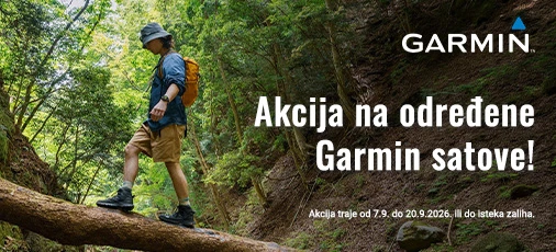 Garmin smartwatch rujan 2026