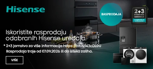 Hisense rasprodaja rujan 2026