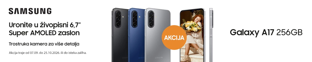 Samsung galaxy a17 akcija rujan