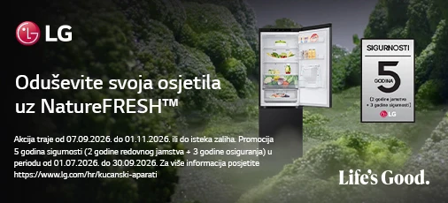 LG GBF3102EEV Akcija Rujan 2026