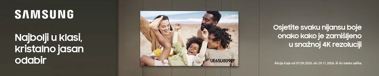 Samsung UE65U8092F Akcija Rujan 2026