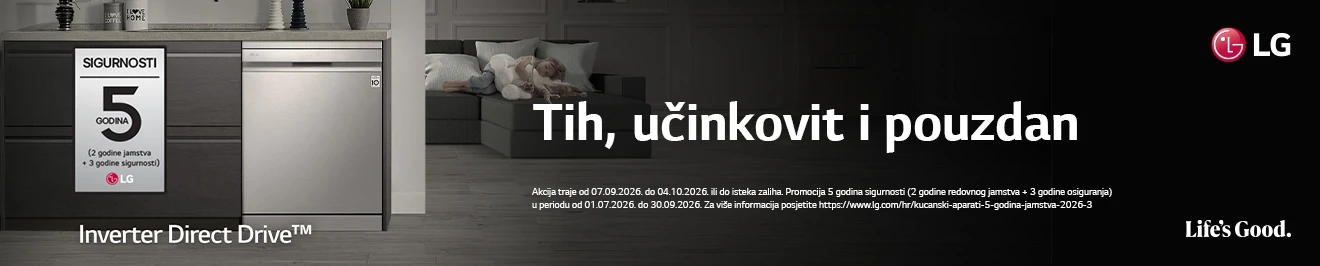 LG Perilice posuđa Akcija Rujan 2026