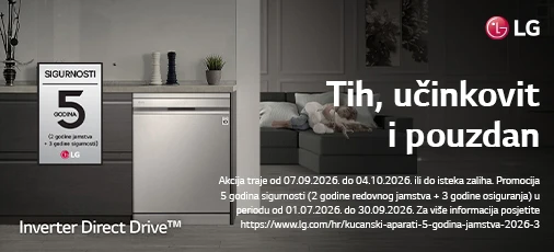 LG Perilice posuđa Akcija Rujan 2026