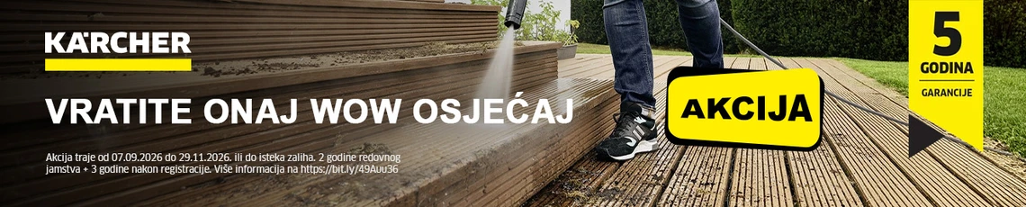  Akcija Karcher visokotlačni 9mj 2026