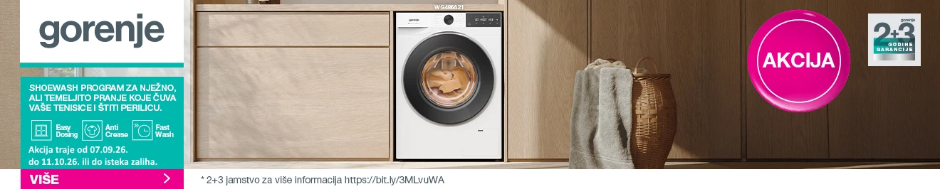 Gorenje WG486A21 rujan 2026